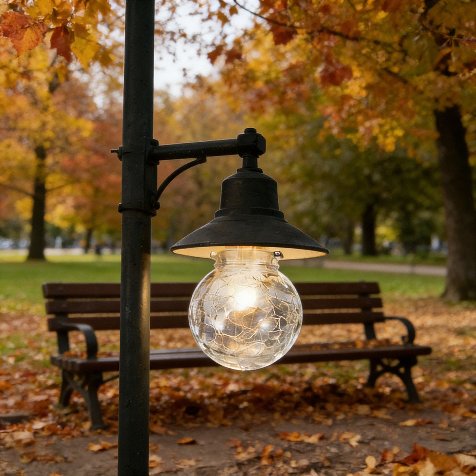 Outdoor Lighting Glass Replacement - 8 Buah Kap Lampu Kaca Berlubang