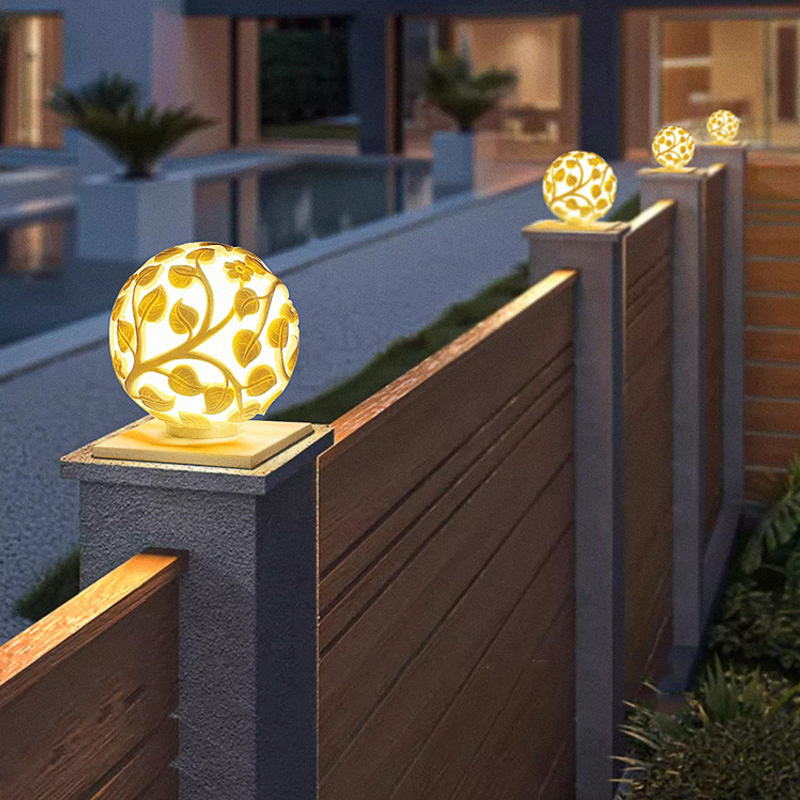 Outdoor Lighting Led - Lampu kolom luar ruangan lampu kolom