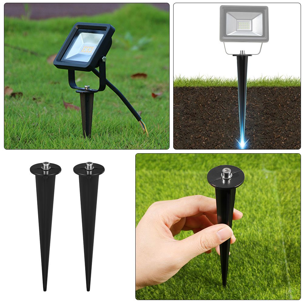 Outdoor Lighting Yard Stakes - 6 Buah Lampu Taman Tiang Tanah