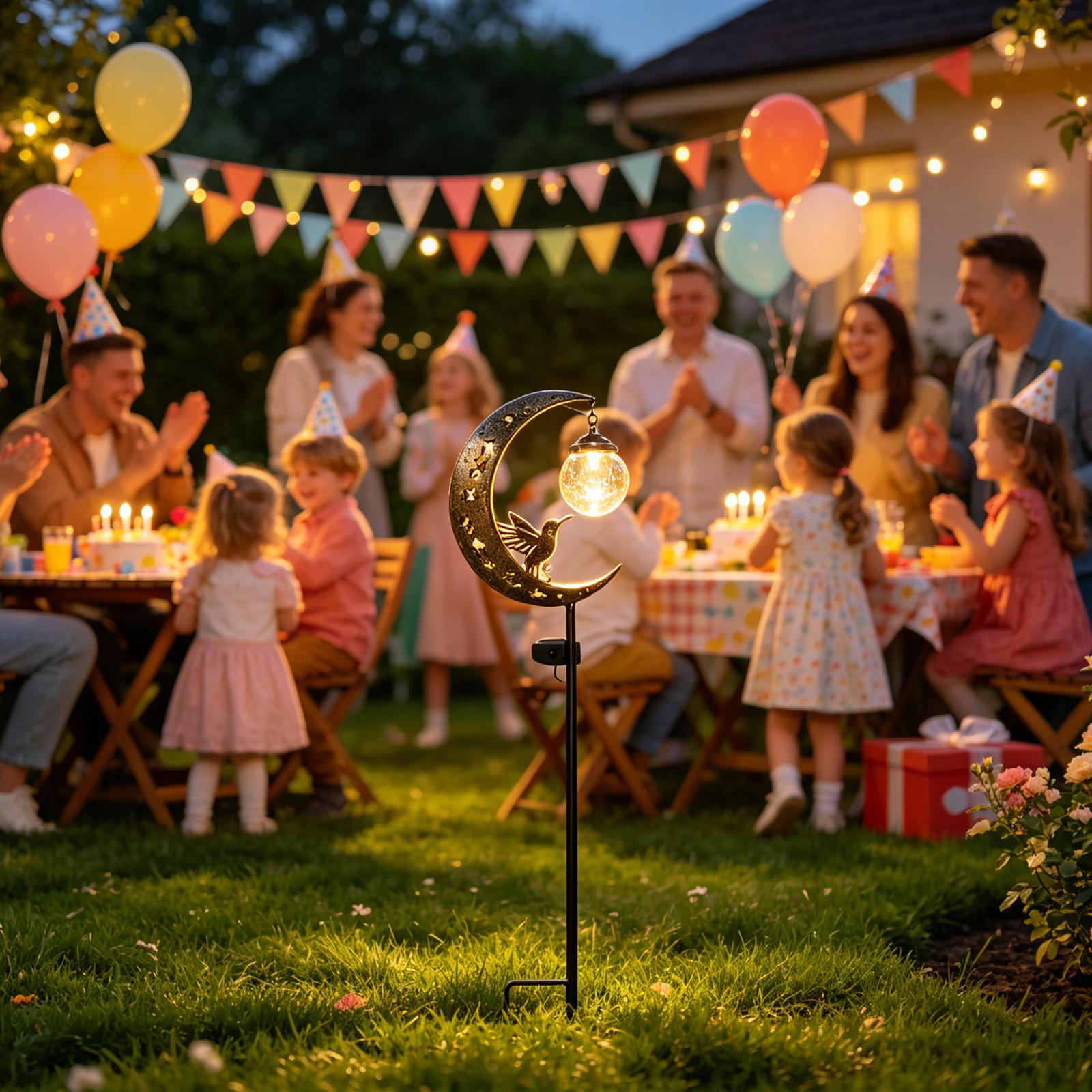 Outdoor Lighting Yard Stakes - Lampu Taman Tenaga Surya Patung Burung