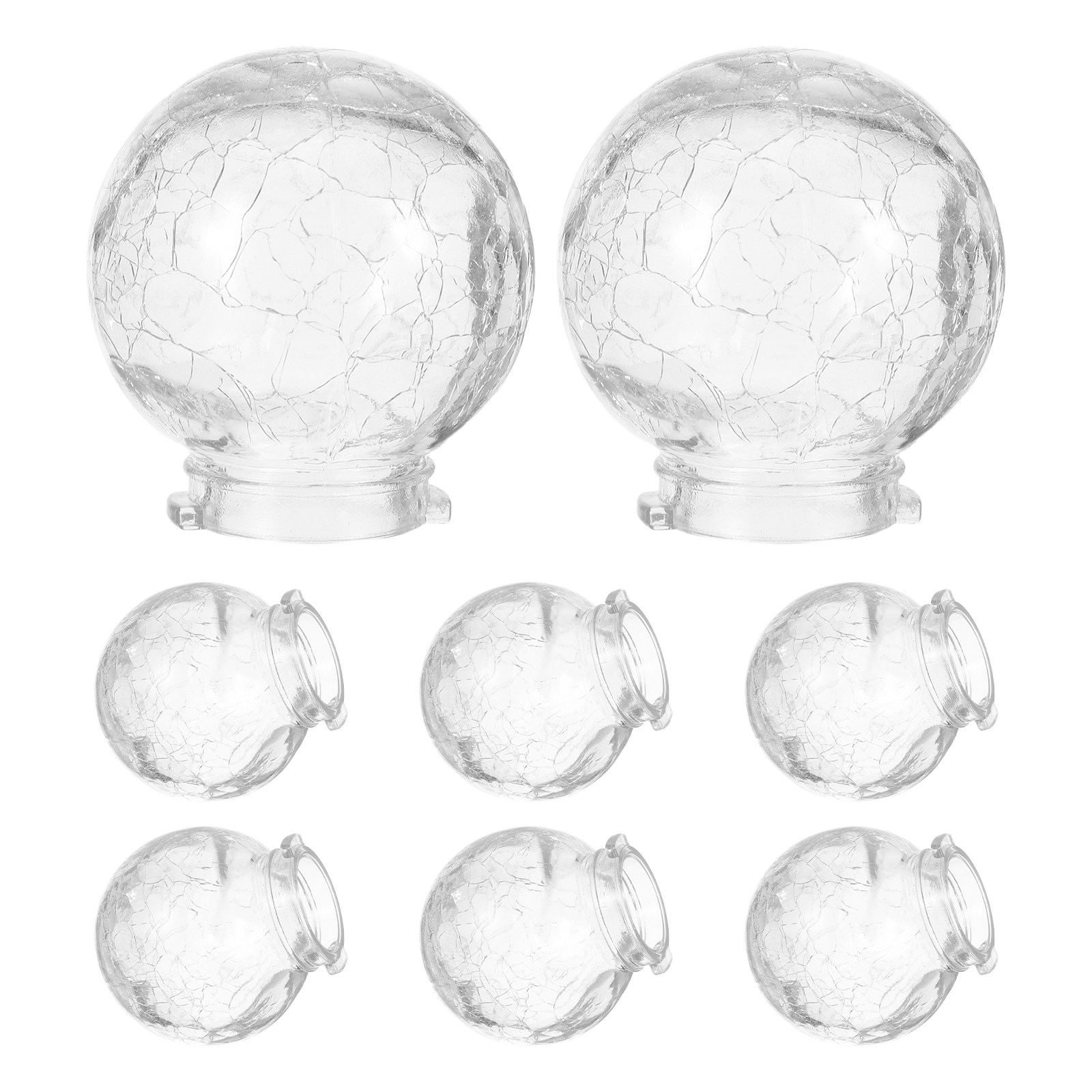 Outdoor Lighting Glass Replacement - 8 Buah Penutup Lampu Bentuk Bola