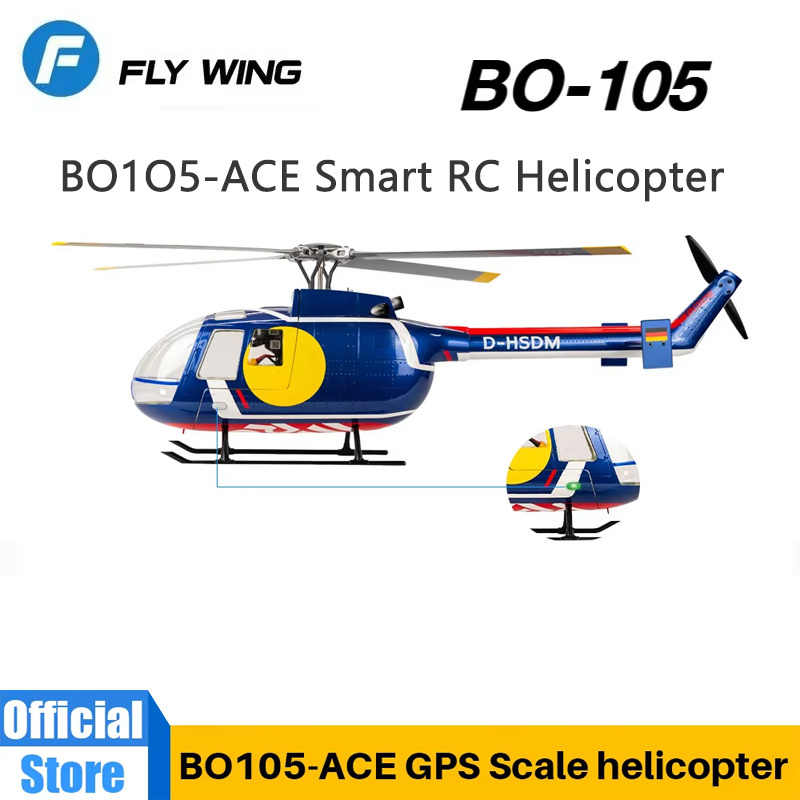 Outdoor Lighting Uk - Helikopter remote control Flying Wing BO-105