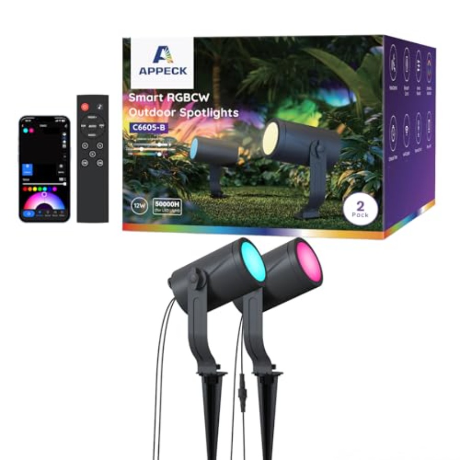 Outdoor Lighting Kits Low Voltage - Lampu Sorot Luar Ruangan 600lm, Kit