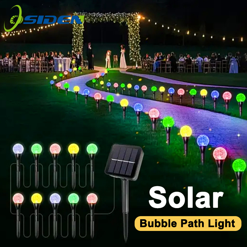 Outdoor Lighting Under Pergola - 30 LED Lampu Tali Bola Gelembung