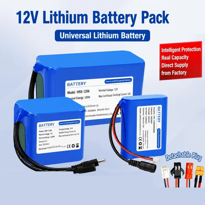 Outdoor Lighting Volt - Paket Baterai Lithium 12V Kapasitas Besar