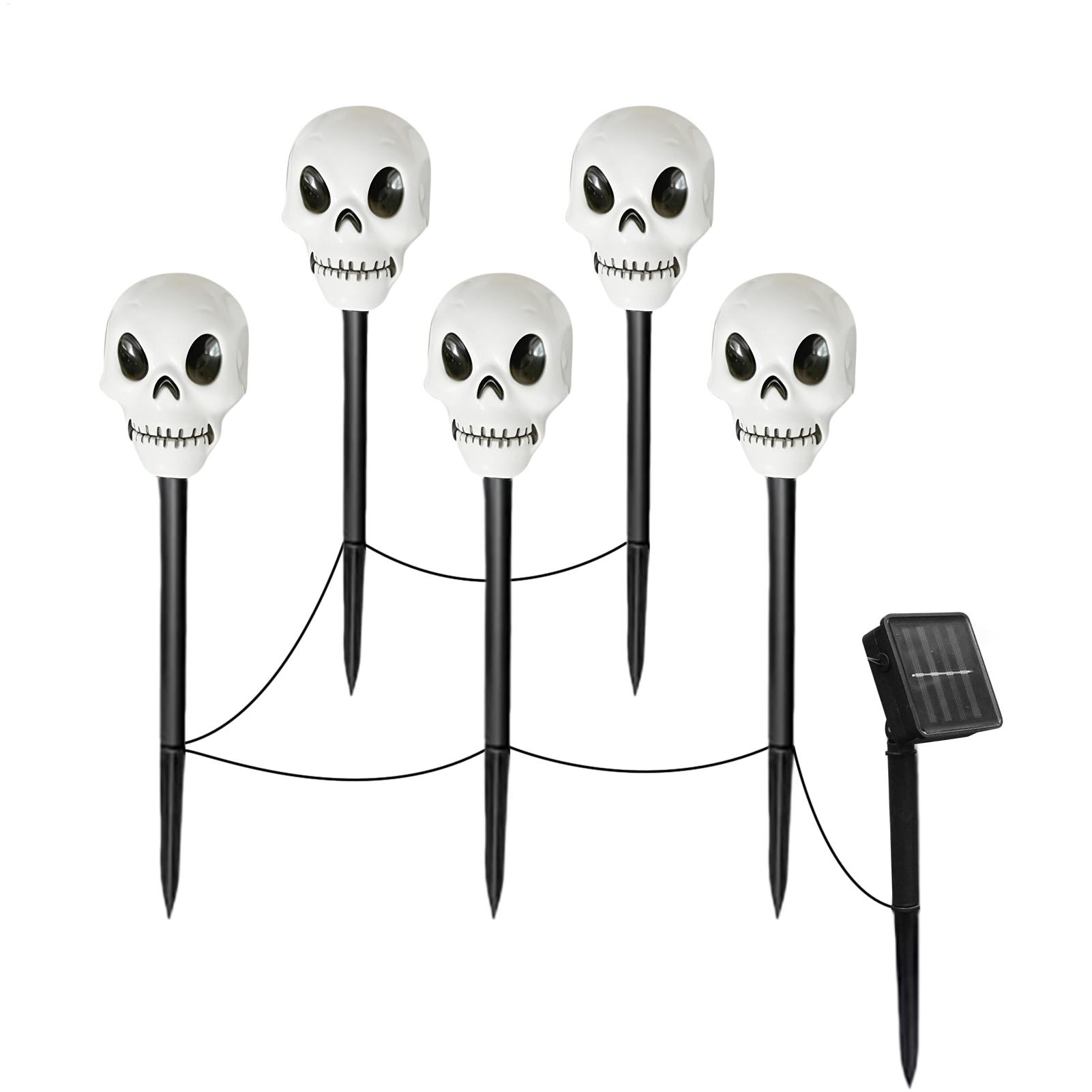 Outdoor Lighting Yard Stakes - Lampu Tenaga Surya Halloween untuk Luar