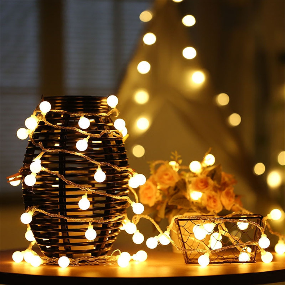 Lampu String Tenaga Surya/USB/ - Outdoor Lighting Led ulasan dan harga