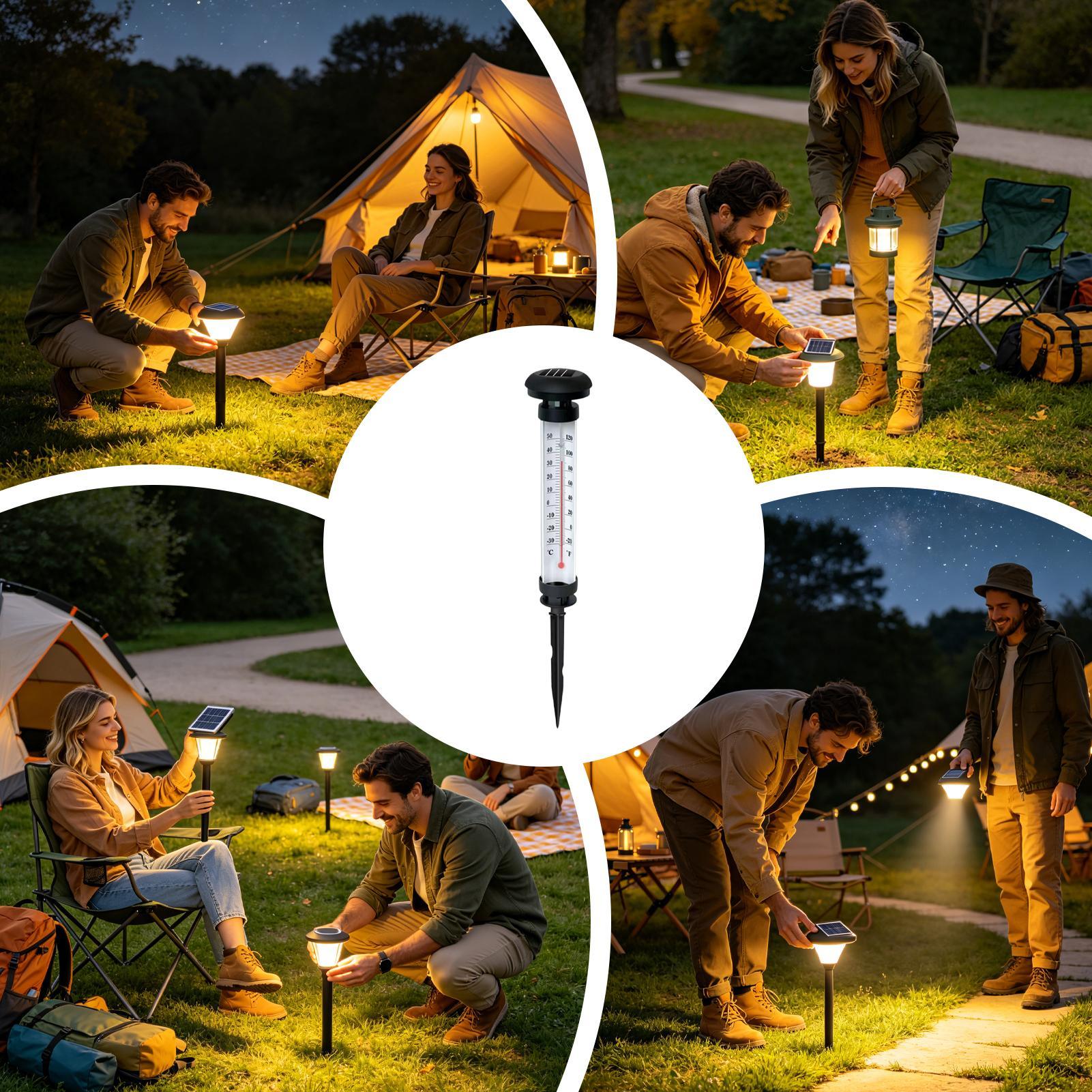 Lampu Tenaga Surya Otomatis Ta - Outdoor Lighting Yard Stakes ulasan dan harga