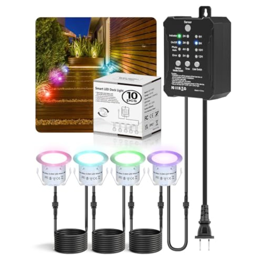 Kit Lampu Dek RGB dengan Trans - Outdoor Lighting Kits Low Voltage ulasan dan harga