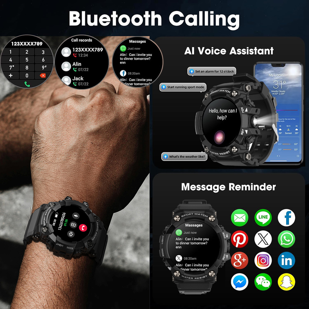 Jam Tangan Pintar Realtek Outd - Outdoor Lighting Ip Rating ulasan dan harga