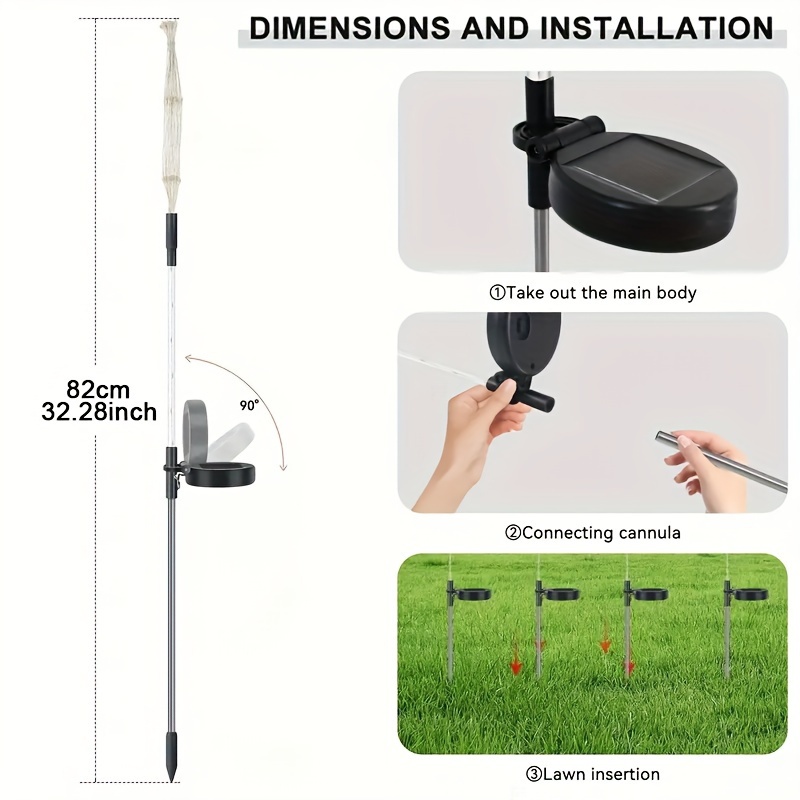 150LED Lampu Kembang Api Dande - Outdoor Lighting Yard Stakes ulasan dan harga