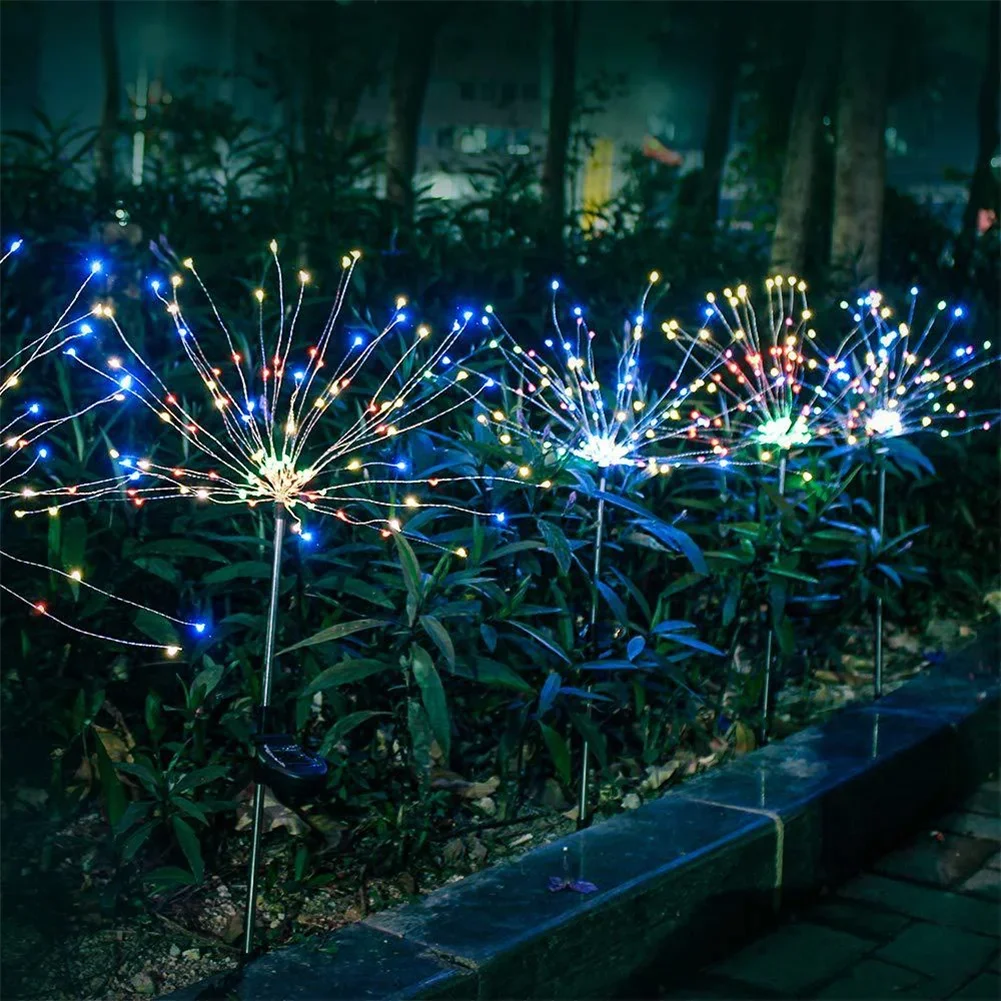 150LED Lampu Kembang Api Dande - Outdoor Lighting Yard Stakes ulasan dan harga