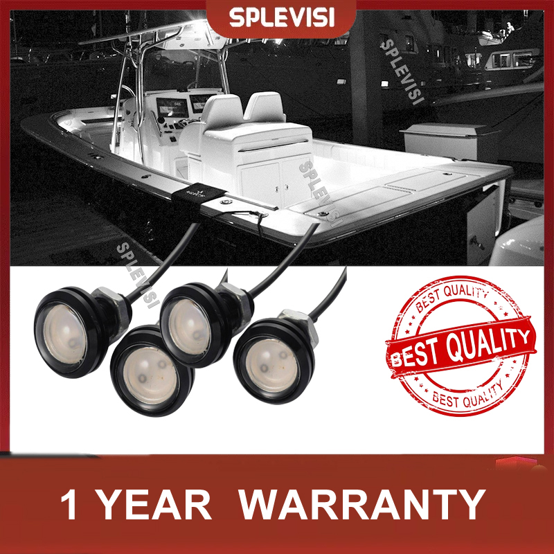 4PCS LED Lampu Kapal Tahan Air - Outdoor Lighting Beacon ulasan dan harga