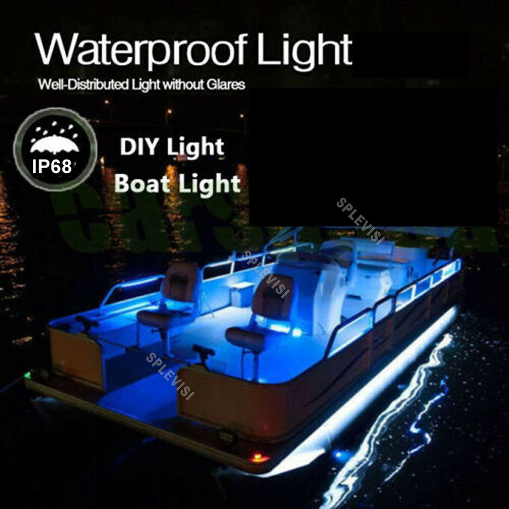 4PCS LED Lampu Kapal Tahan Air - Outdoor Lighting Beacon ulasan dan harga