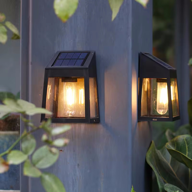 Lampu Dinding tenaga surya, la - Outdoor Lighting Traditional ulasan dan harga