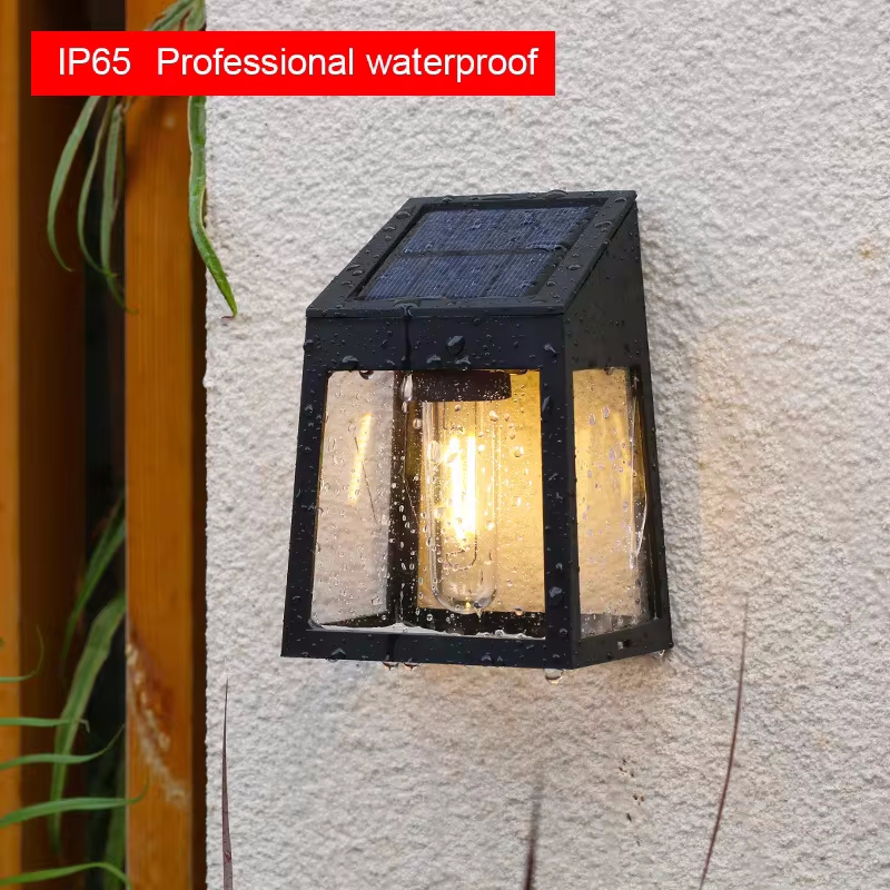 Lampu Dinding tenaga surya, la - Outdoor Lighting Traditional ulasan dan harga