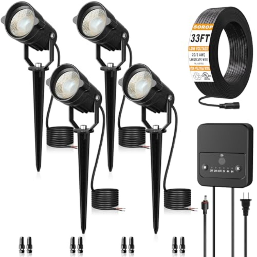 Kit Lampu Lanskap Tegangan Ren - Outdoor Lighting Kits Low Voltage ulasan dan harga