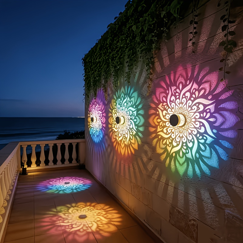 1/2/4 Paket Lampu Pagar Tenaga - Wall Lighting Outdoor ulasan dan harga
