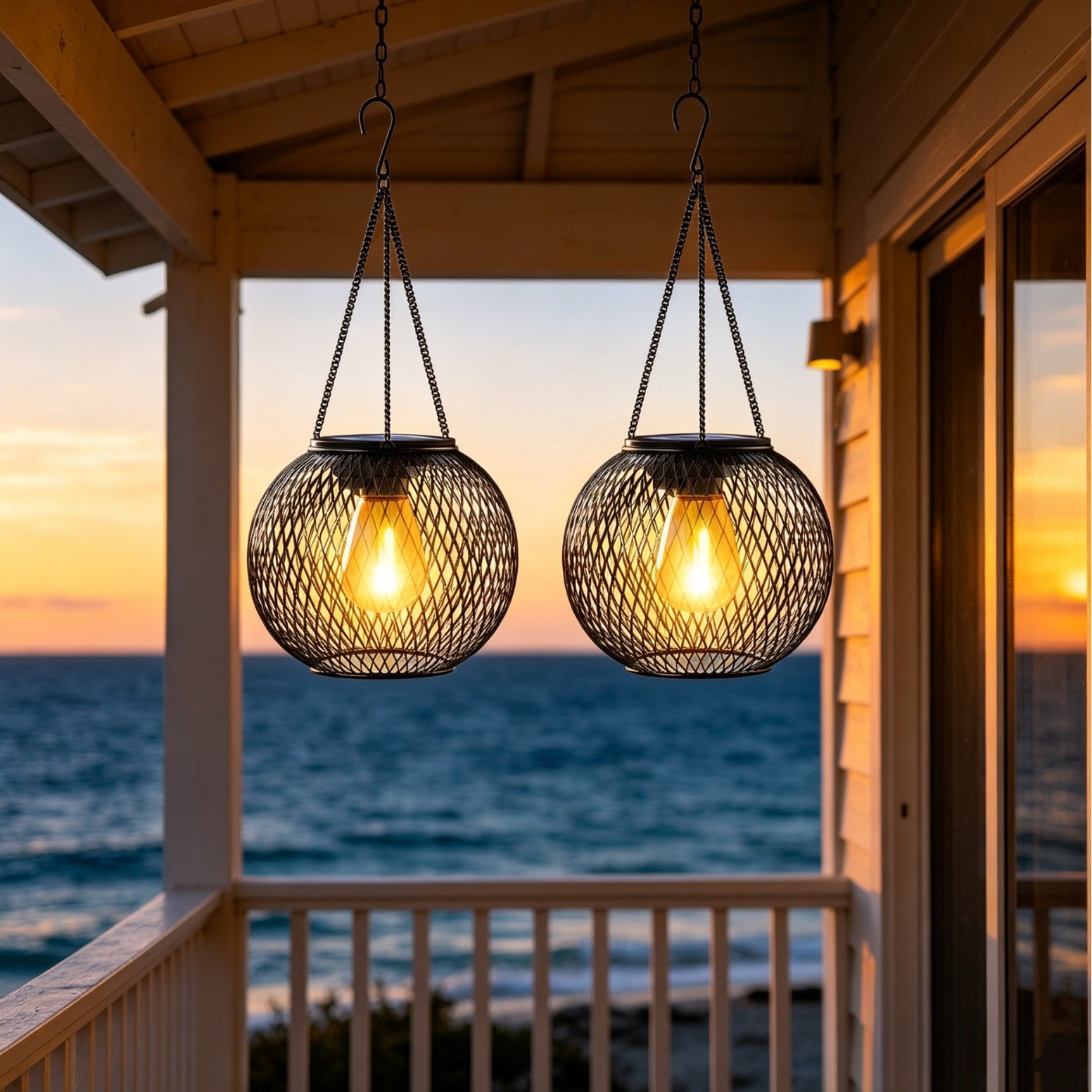 Lampu Lantai Gantung LED Tenag - Outdoor Lighting Under Pergola ulasan dan harga