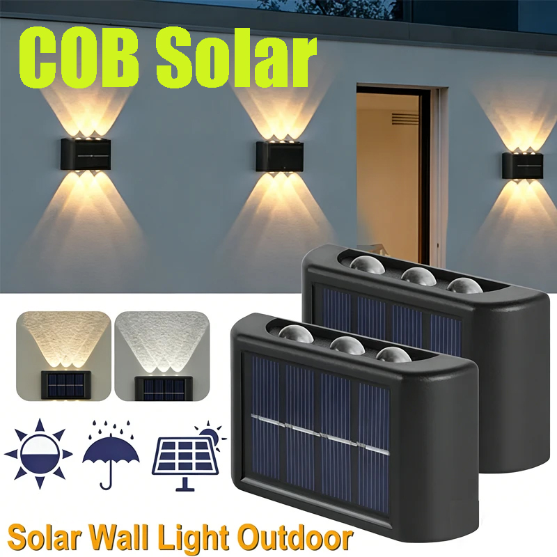 Lampu Dinding Tenaga Surya COB - Wall Lighting Outdoor ulasan dan harga