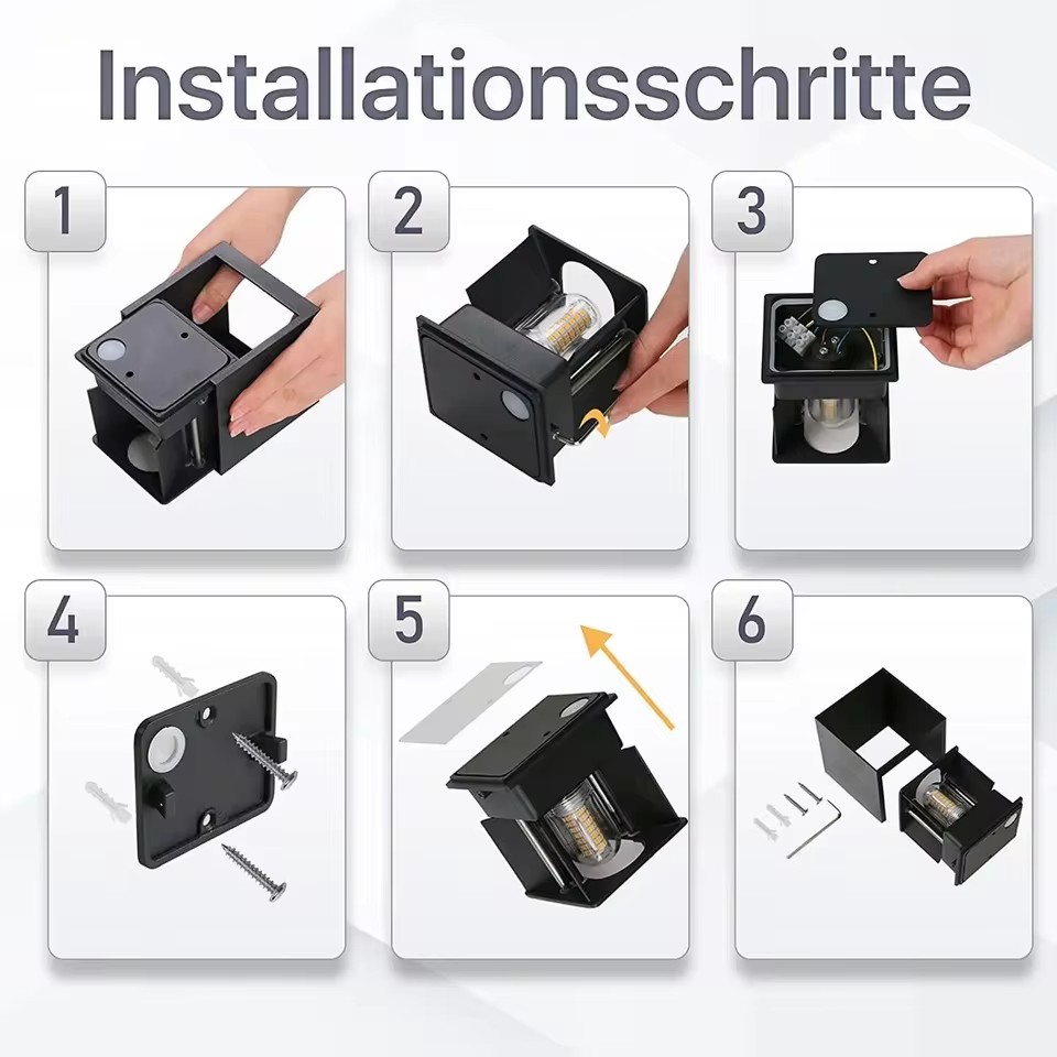 Lampu Dinding LED Modern Tahan - Outdoor Lighting Glass Replacement ulasan dan harga