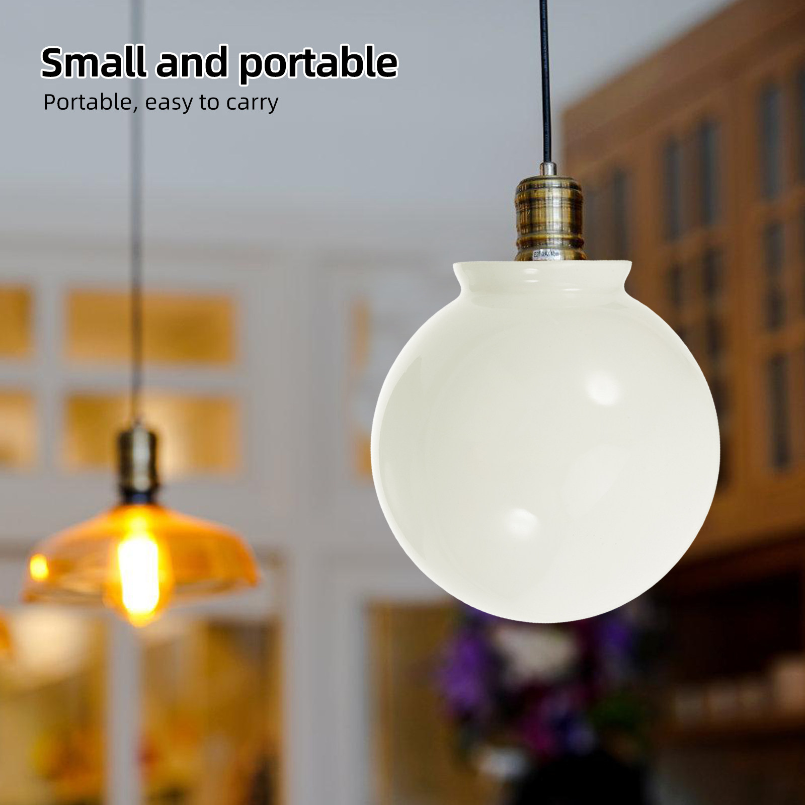 Kap Lampu Kaca Opal Putih Bula - Outdoor Lighting Glass Replacement ulasan dan harga