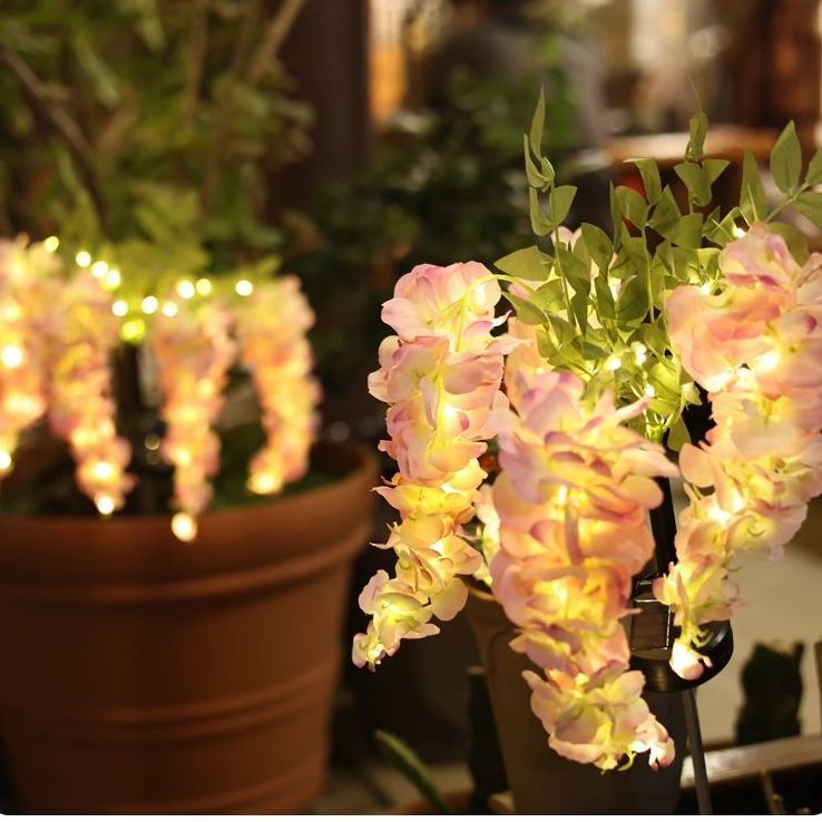 1 Buah Lampu Wisteria LED Tena - Outdoor Lighting Yard Stakes ulasan dan harga