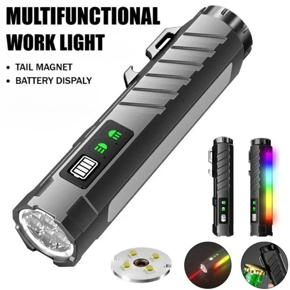Senter LED Multifungsi Cahaya  - Outdoor Lighting Beacon ulasan dan harga