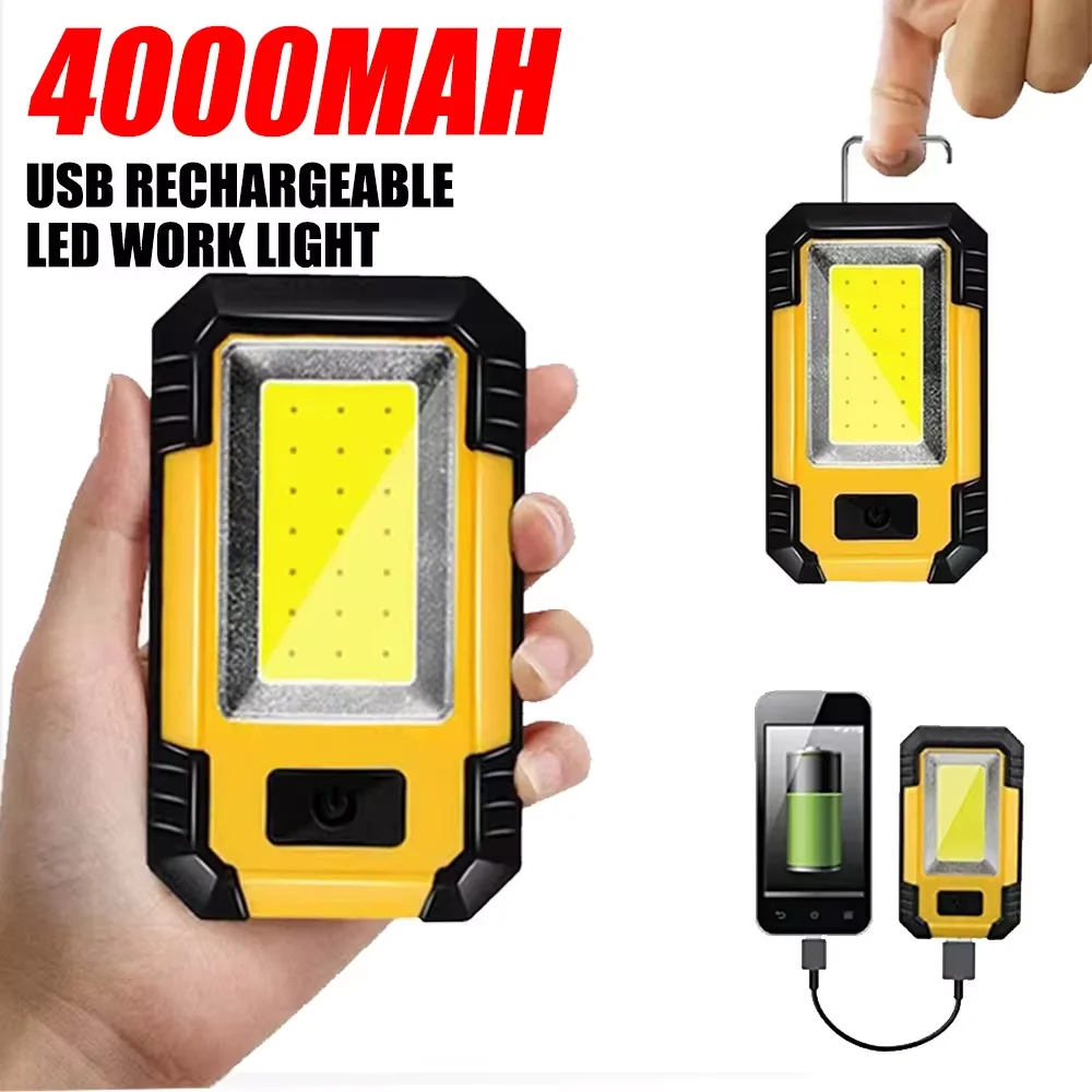 Lampu Kerja Isi Ulang 4000mAh  - Outdoor Lighting Beacon ulasan dan harga