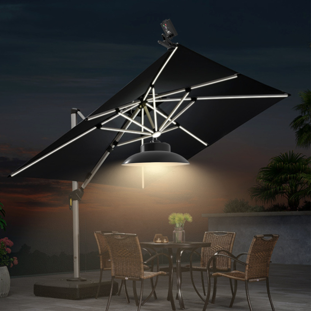Lampu Payung Teras Tenaga Sury - Umbrella Led Clip ulasan dan harga