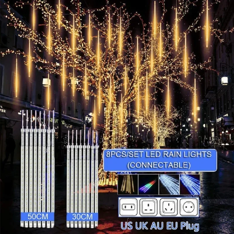 Lampu setrip LED 8 tabung huja - Outdoor Lighting Uk ulasan dan harga