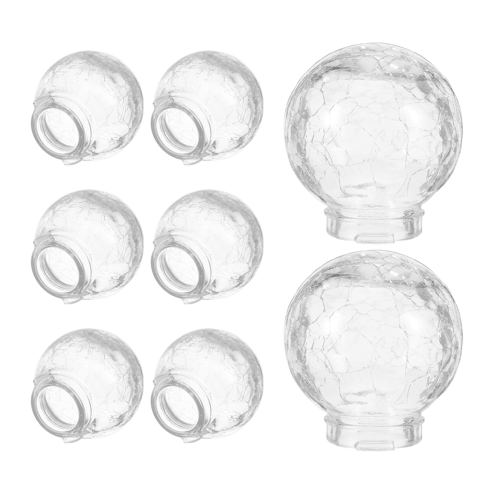 8 Buah Kap Lampu Kaca Bulat un - Outdoor Lighting Glass Replacement ulasan dan harga