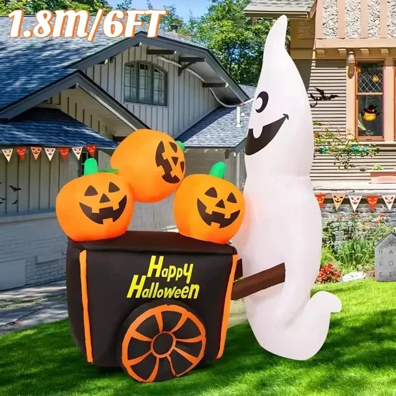 6FT Halloween Dekorasi Liburan - Outdoor Lighting Beacon ulasan dan harga