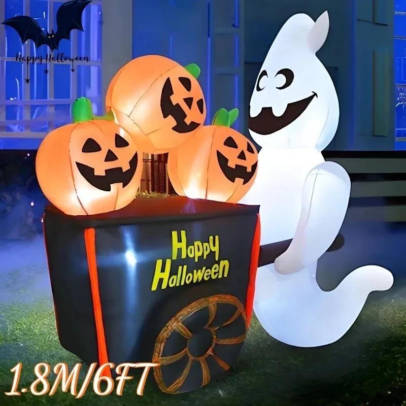6FT Halloween Dekorasi Liburan - Outdoor Lighting Beacon ulasan dan harga