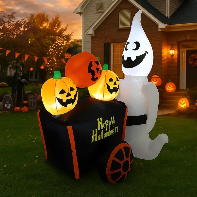 6FT Halloween Dekorasi Liburan - Outdoor Lighting Beacon ulasan dan harga