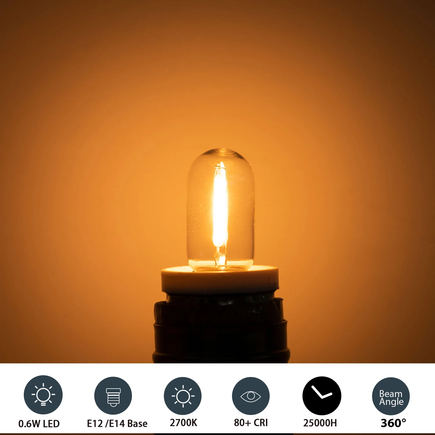 25 Buah LED T16 0.6W Bohlam La - Outdoor Lighting Glass Replacement ulasan dan harga