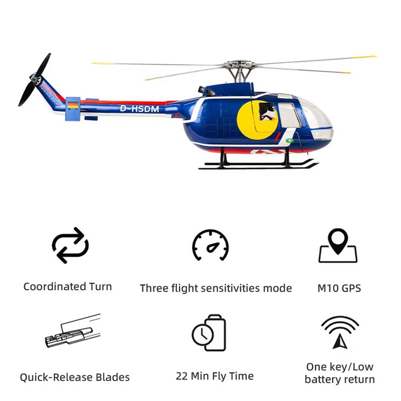 Helikopter remote control Flyi - Outdoor Lighting Uk ulasan dan harga
