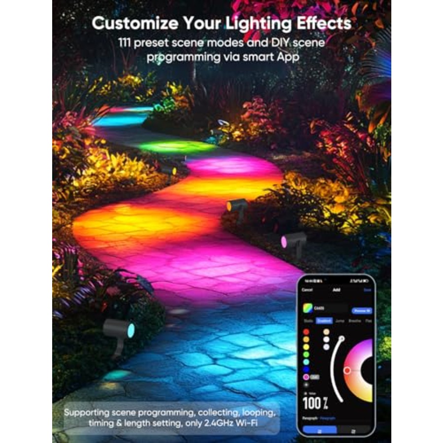 Lampu Sorot Luar Ruangan 600lm - Outdoor Lighting Kits Low Voltage ulasan dan harga