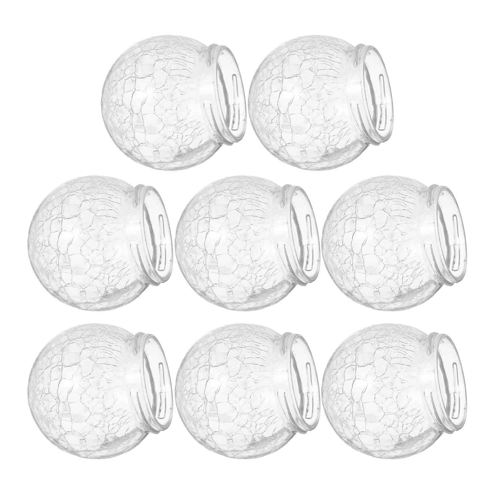 8 Buah Kap Lampu Kaca Bulat un - Outdoor Lighting Glass Replacement ulasan dan harga
