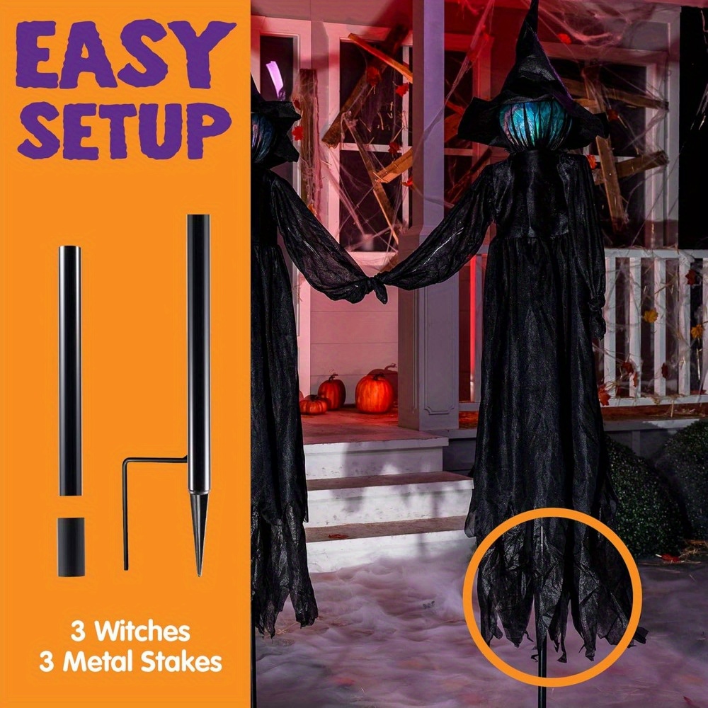 3 Paket Dekorasi Penyihir Hall - Outdoor Lighting Yard Stakes ulasan dan harga