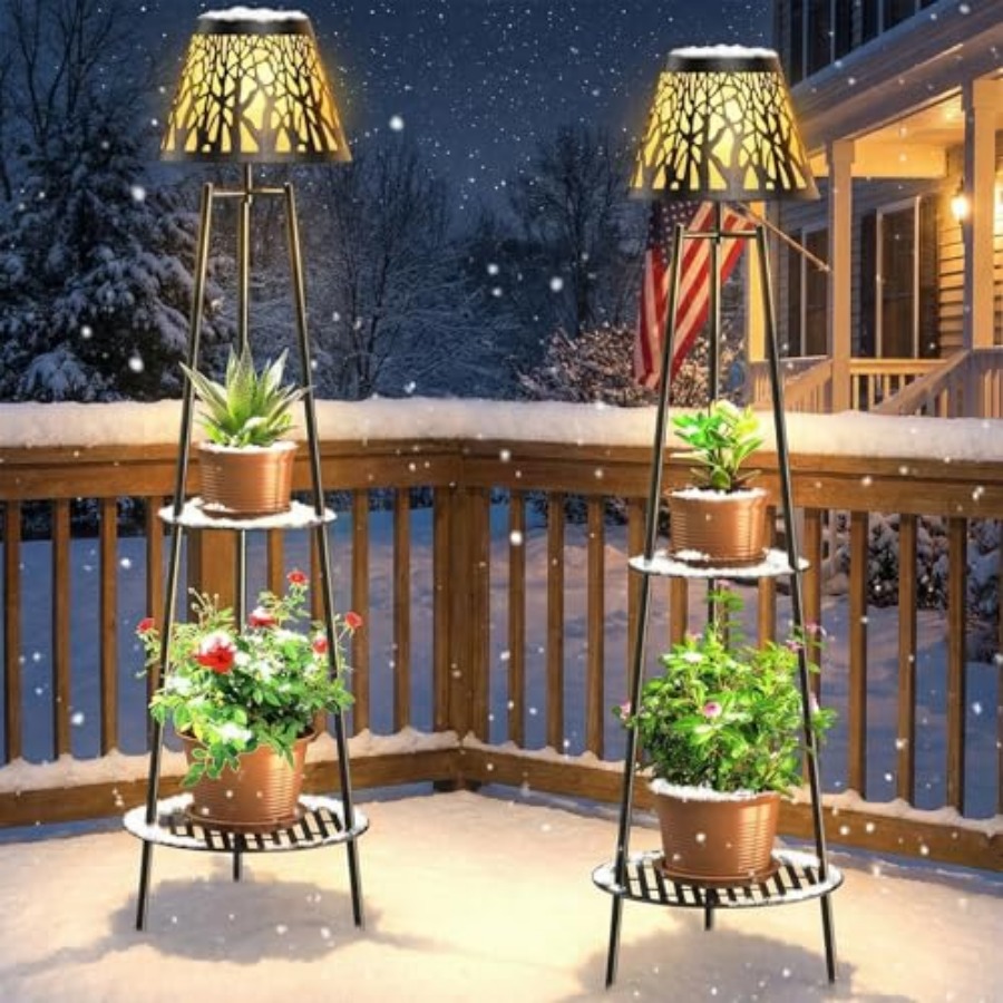 2 Paket Lampu Lantai Tenaga Su - Outdoor Lighting Led ulasan dan harga