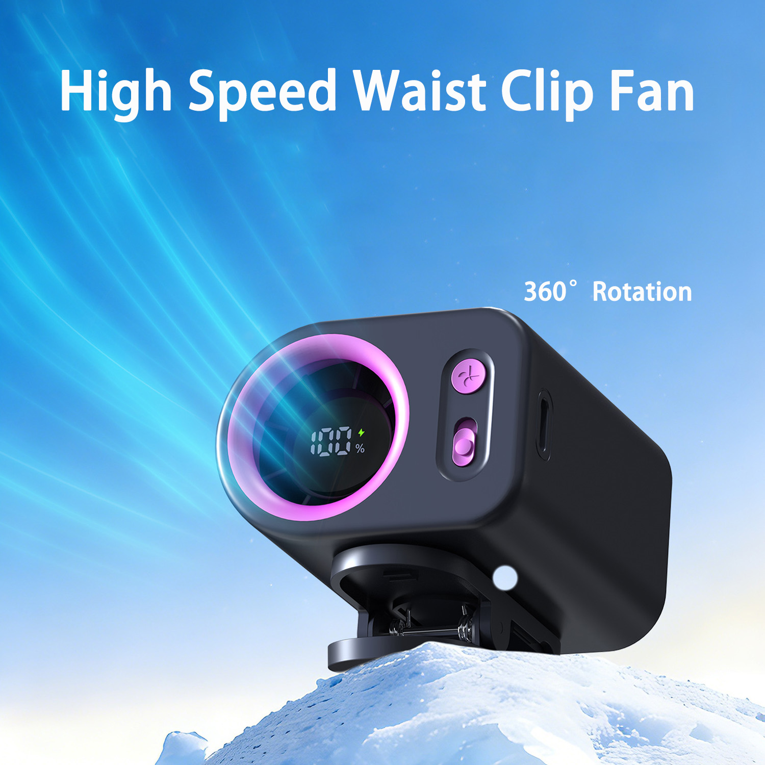 Kipas Klip Pinggang & Kipas Kl - Umbrella Led Clip ulasan dan harga