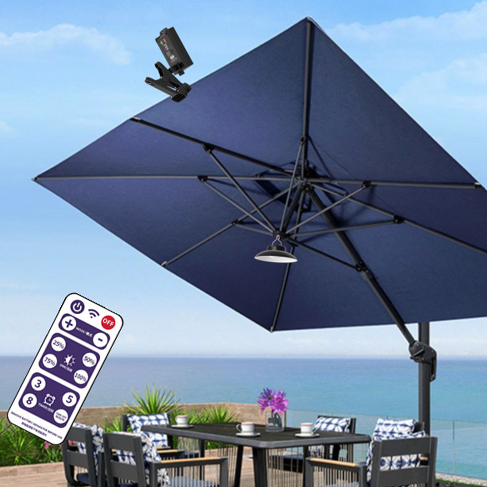 Lampu Payung Taman Tenaga Sury - Umbrella Led Clip ulasan dan harga