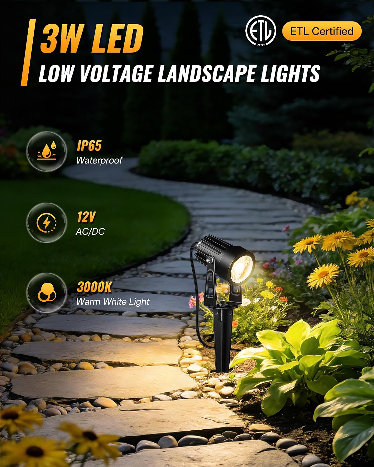 Kit Pencahayaan Lanskap LED Al - Outdoor Lighting Kits Low Voltage ulasan dan harga