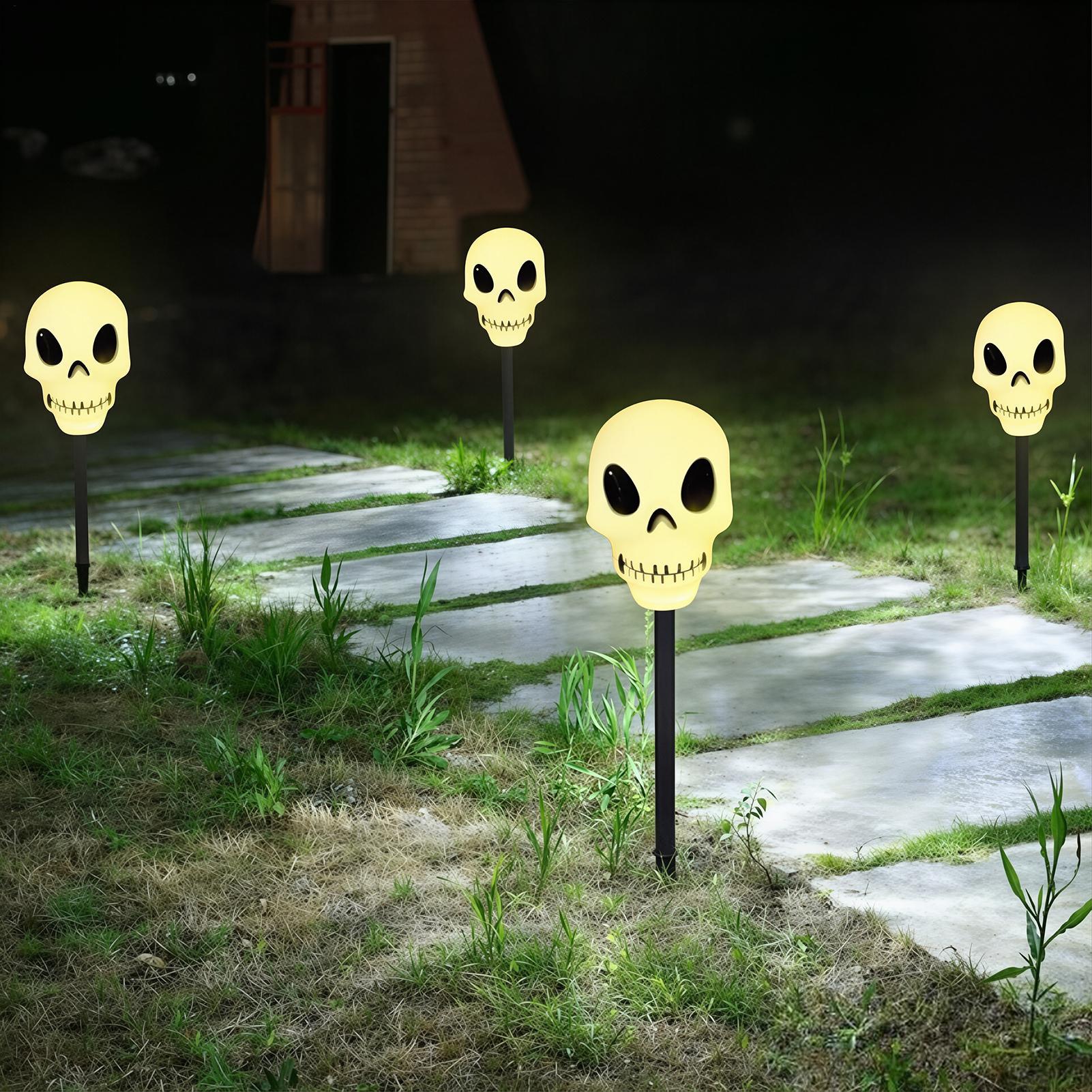Lampu Tenaga Surya Halloween u - Outdoor Lighting Yard Stakes ulasan dan harga