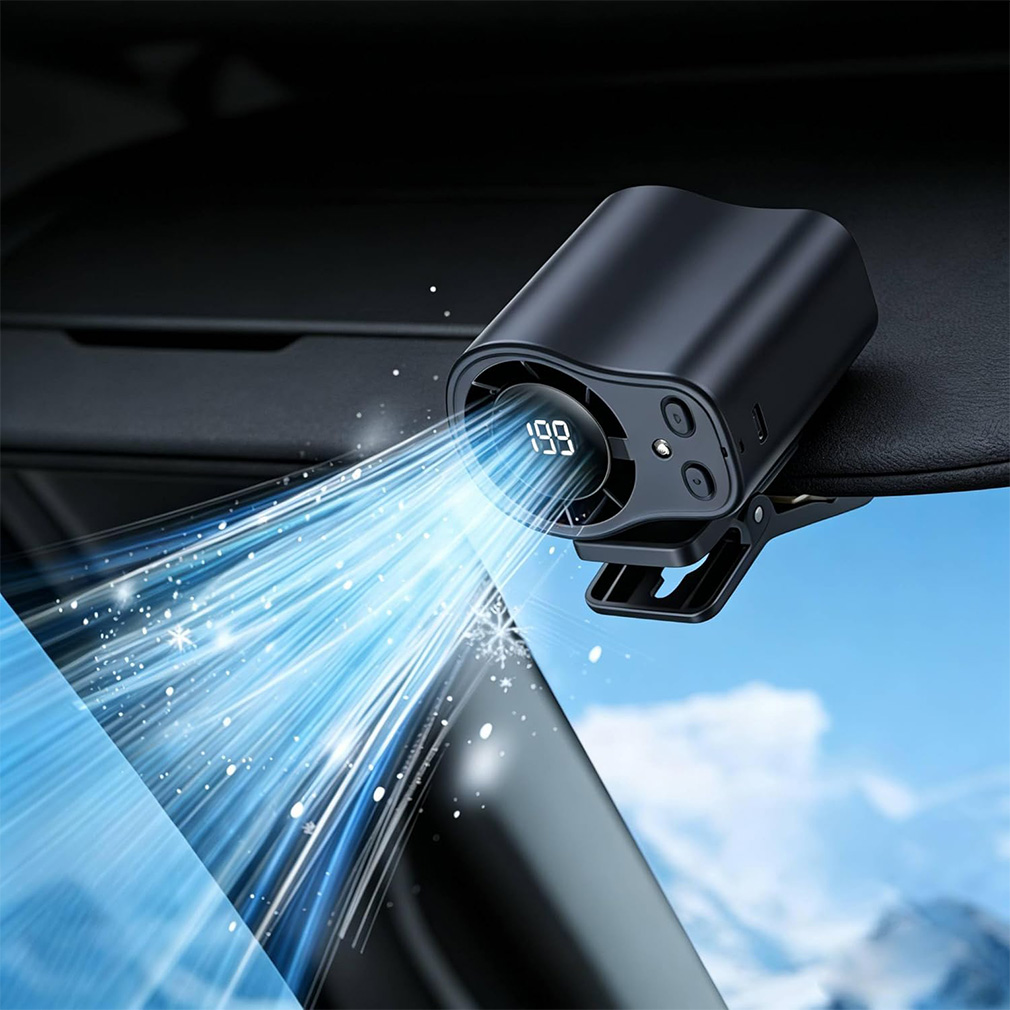 Kipas Pendingin Portabel yang  - Umbrella Led Clip ulasan dan harga